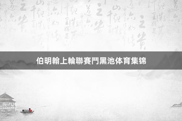 伯明翰上輪聯賽鬥黑池体育集锦