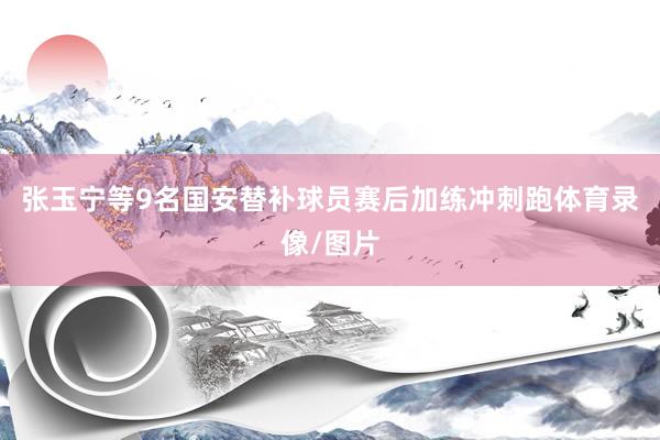 张玉宁等9名国安替补球员赛后加练冲刺跑体育录像/图片