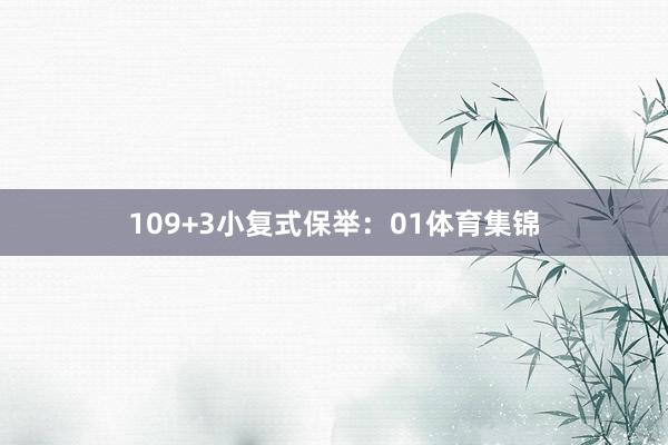 10　　9+3小复式保举：01体育集锦