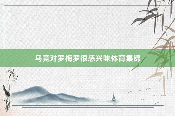 马竞对罗梅罗很感兴味体育集锦