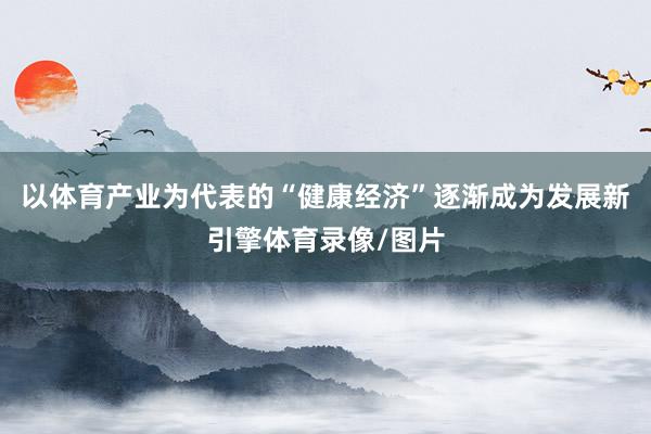 以体育产业为代表的“健康经济”逐渐成为发展新引擎体育录像/图片