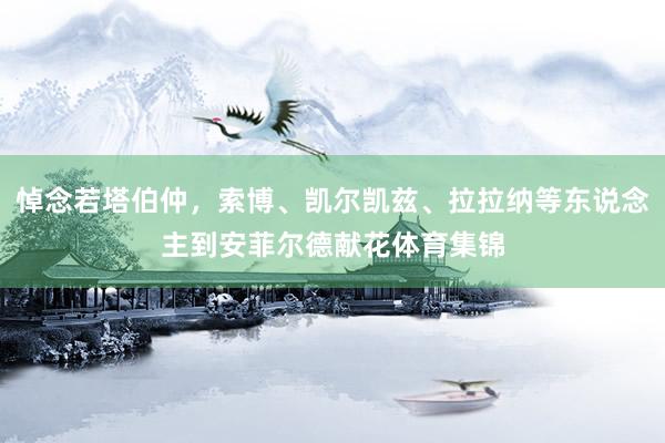 悼念若塔伯仲，索博、凯尔凯兹、拉拉纳等东说念主到安菲尔德献花体育集锦