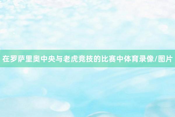 在罗萨里奥中央与老虎竞技的比赛中体育录像/图片